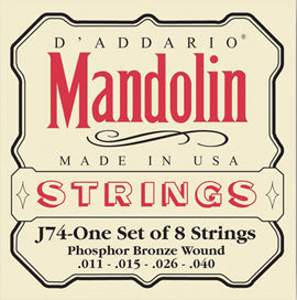 D'Addario Phosphor Bronze J75