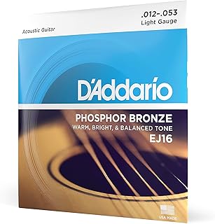 D'Addario Phospor Bronze EJ16 Light