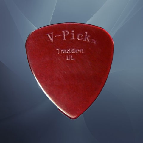 V-Picks Tradition Ultra-Lite Ruby Red