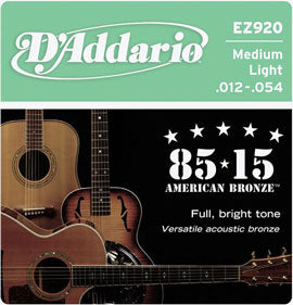 D'Addario 85/15 Bronze Round Wound