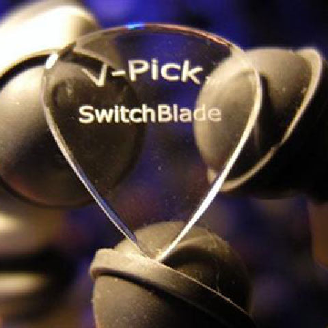 V-Picks Black Acylic Switchblade